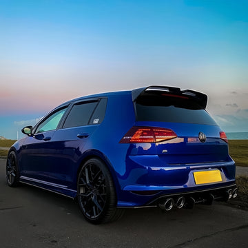 MMO For VW Golf R MK7 2013-2016 Rear Performance Diffuser Upgrade Rear Bumper Lip